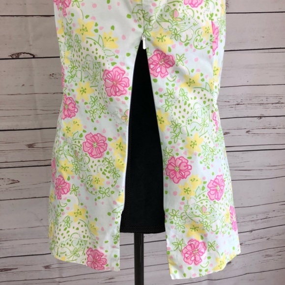 Lilly Pulitzer Sleeveless Blouse size 12 - Picture 7 of 8